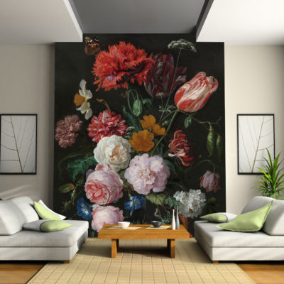 Tapety na płótnie - MS Design Studio - Tapeta w kwiaty holenderskie